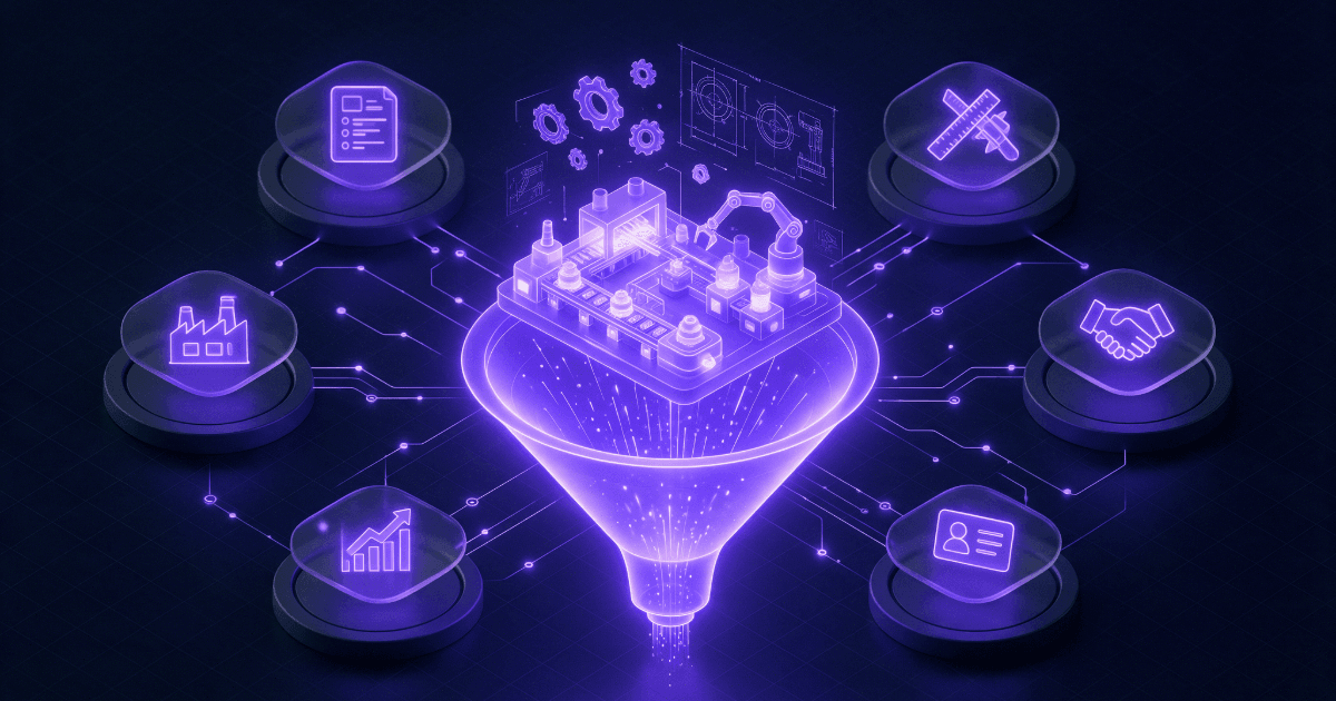 Inbound marketing para indústria: conteúdo técnico alimentando o funil de vendas B2B