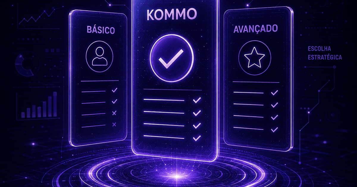 Comparativo de planos e preços do Kommo CRM